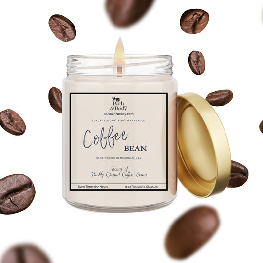 Coffee Bean Luxury Coconut + Soy Wax Candle
