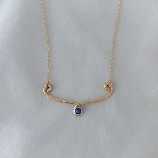 Balance Birthstone Necklace