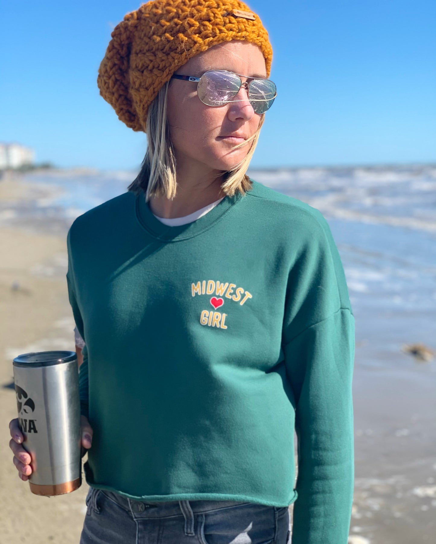 Crochet Simple Slouch Hat | Butterscotch Beanie