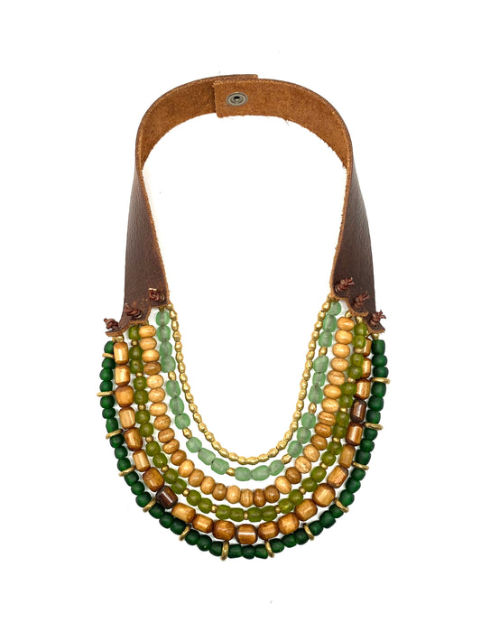 6 Strand Necklace • Clover