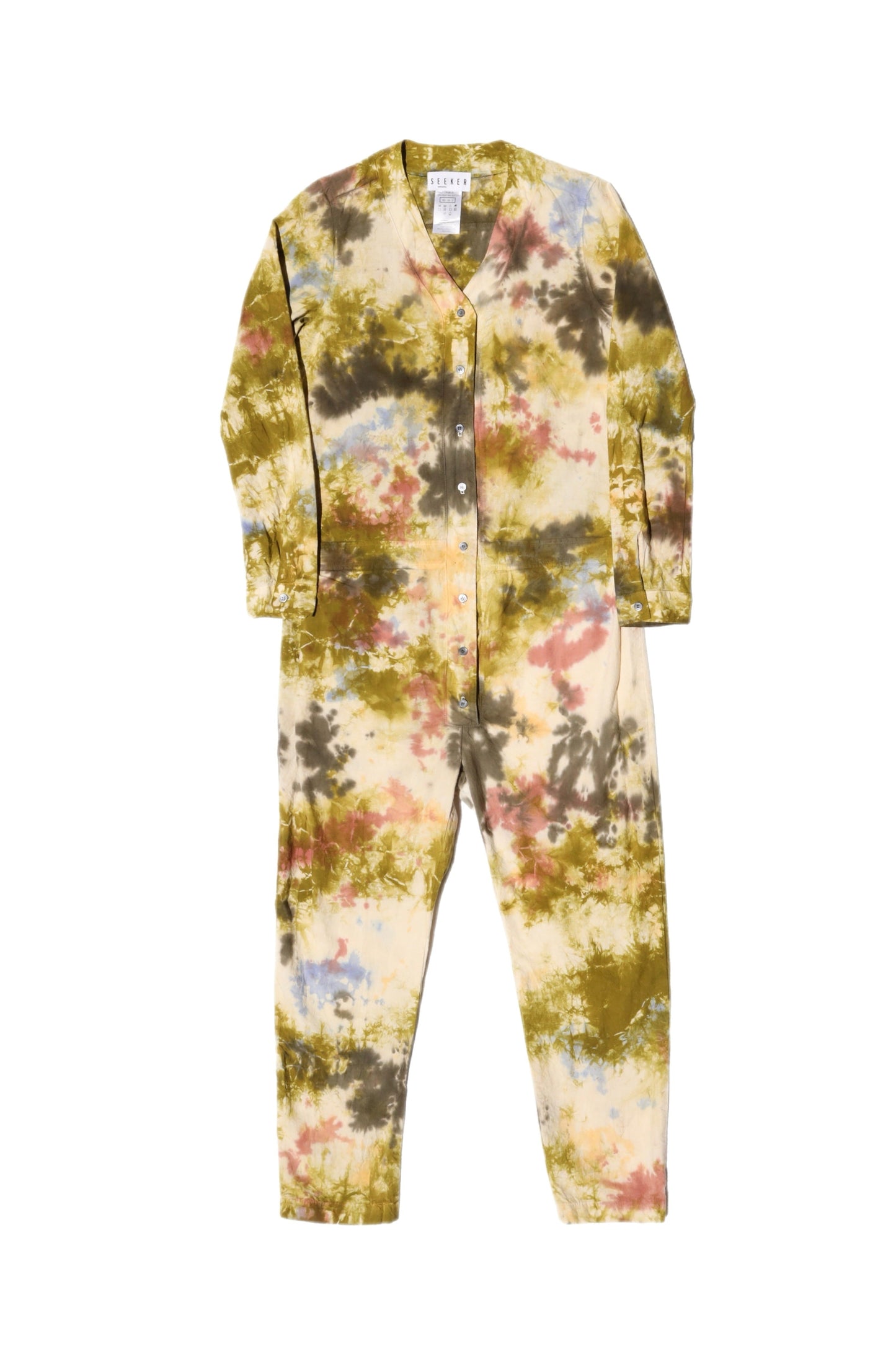 Jumpsuit Long Sleeve in Tie Dye