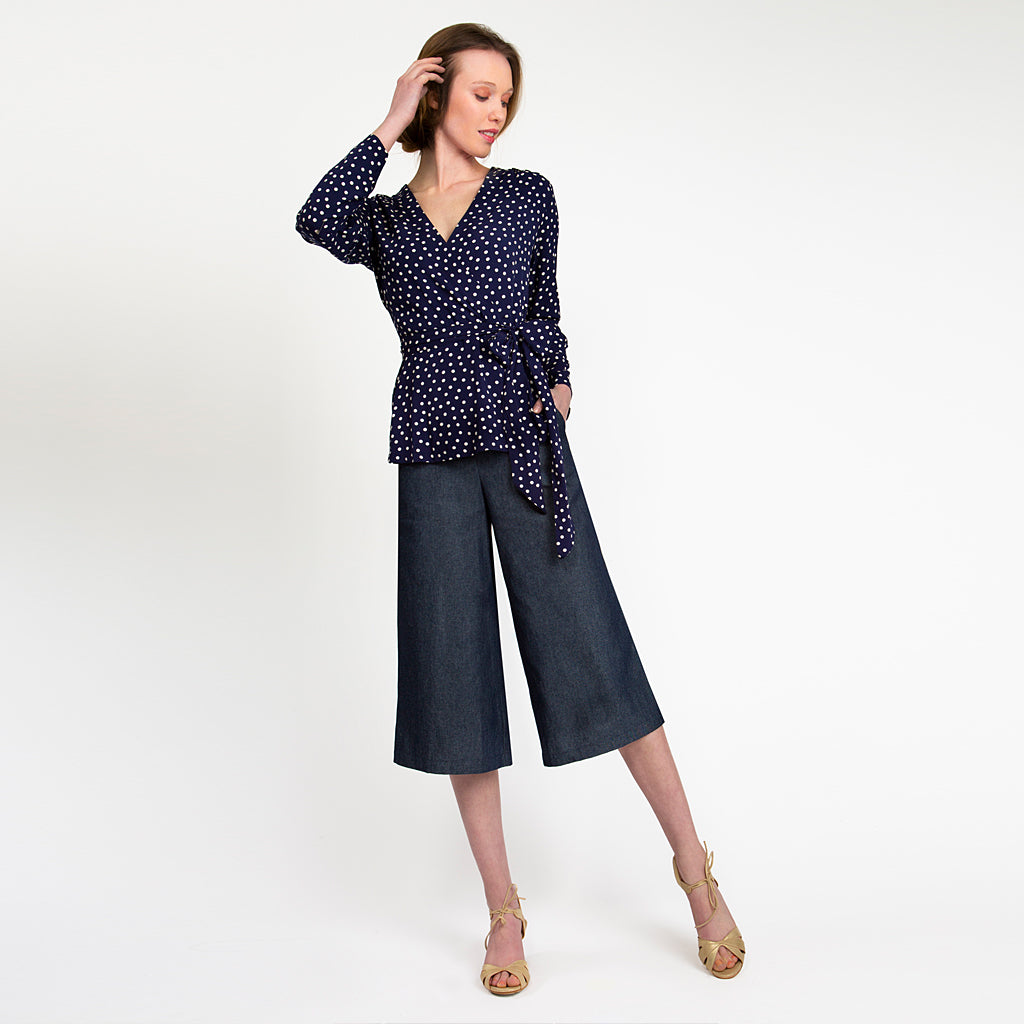 Josephine Culottes - Dark Denim