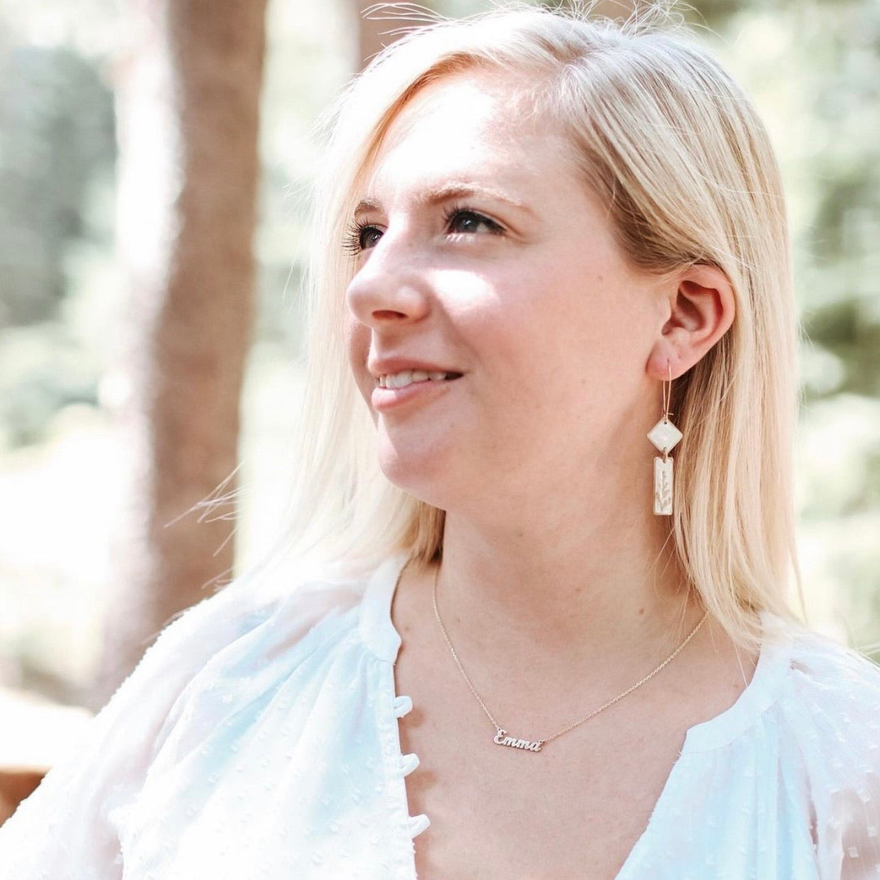 Midas Deco Dangle Earrings