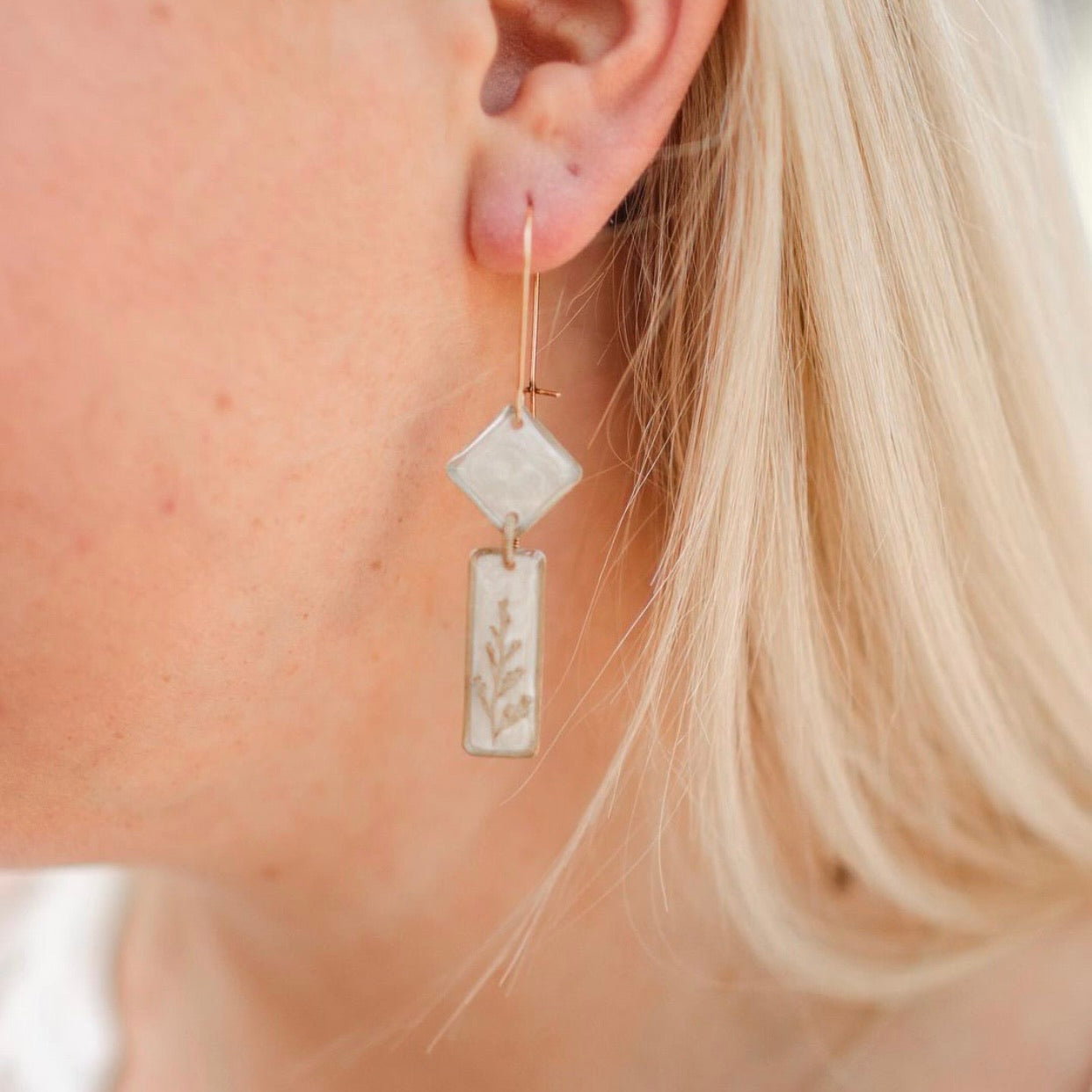 Midas Deco Dangle Earrings