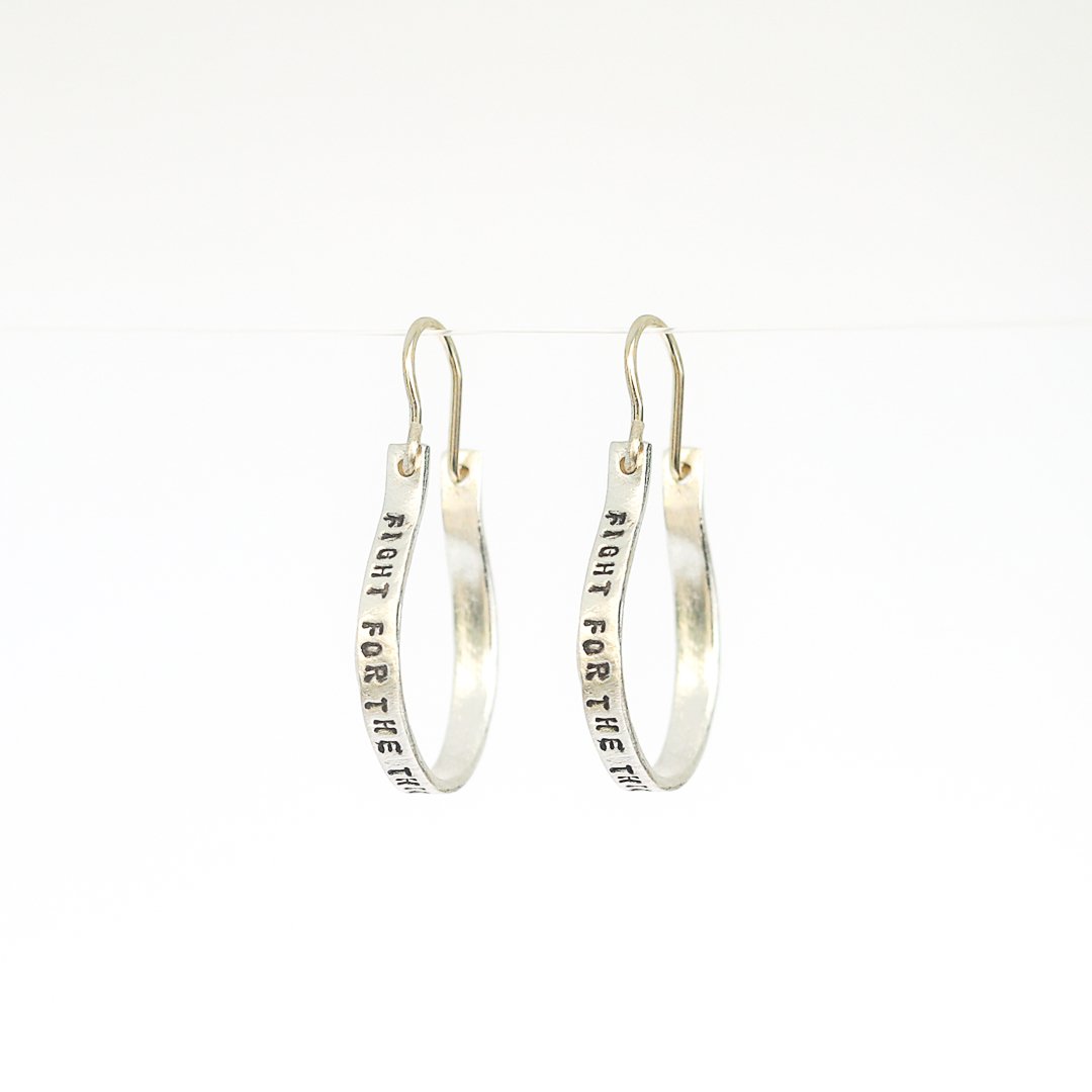 Julia Quote Hook Hoops - RBG, Nevertheless she persisted and more