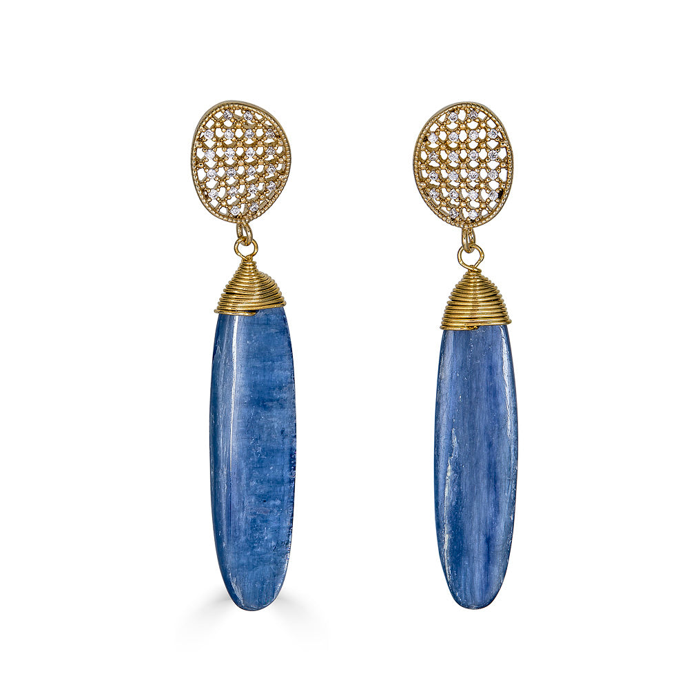Kyanite Dangle Earrings
