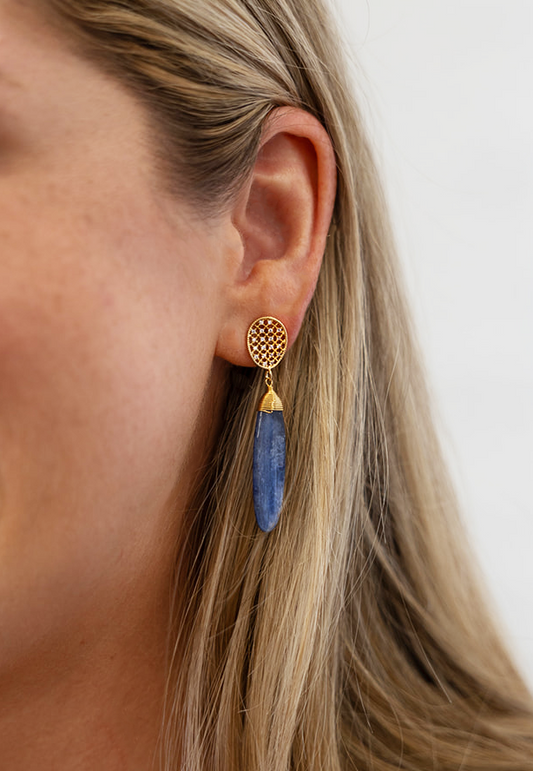 Kyanite Dangle Earrings