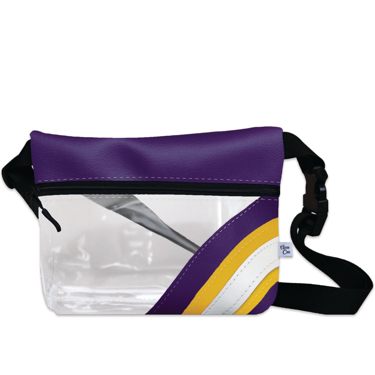 Football Stadium Clear Stripe Game Day Fanny Pack