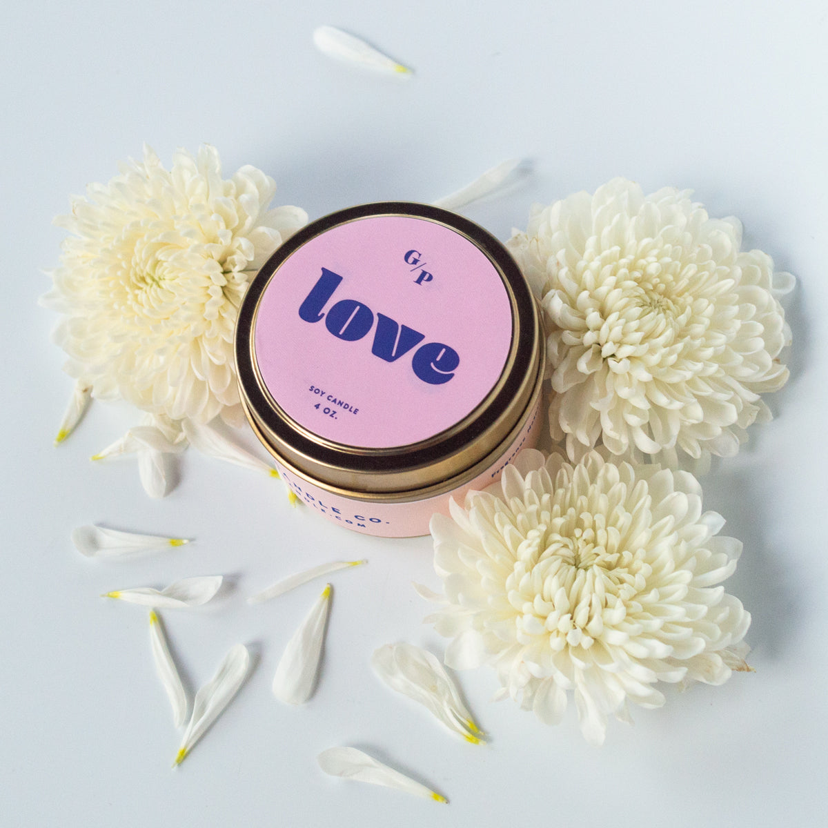 Love 4 oz. Just Because Candle Tin