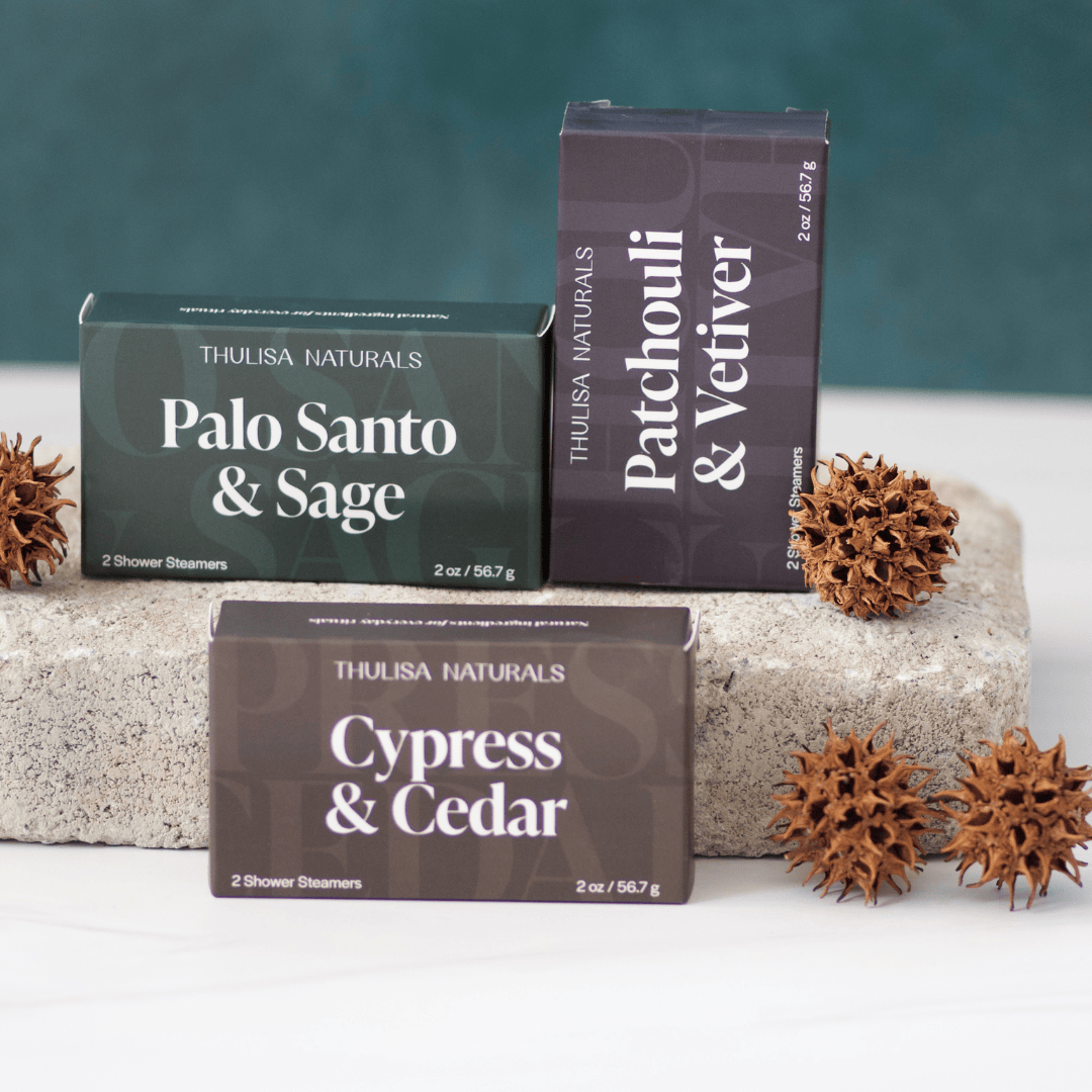 Made for Men Palo Santo Shower Steamer Duo