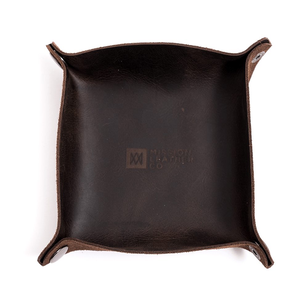 Leather Valet Tray