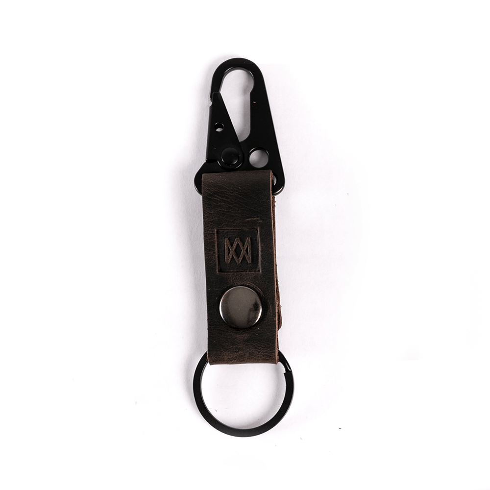 Leather Tactical Keychain