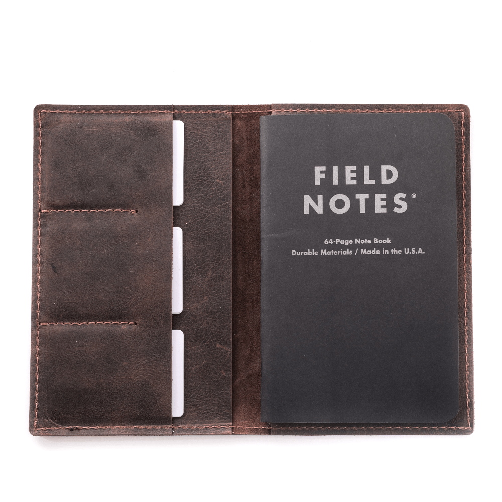 Leather Notebook Cover for Field Notes