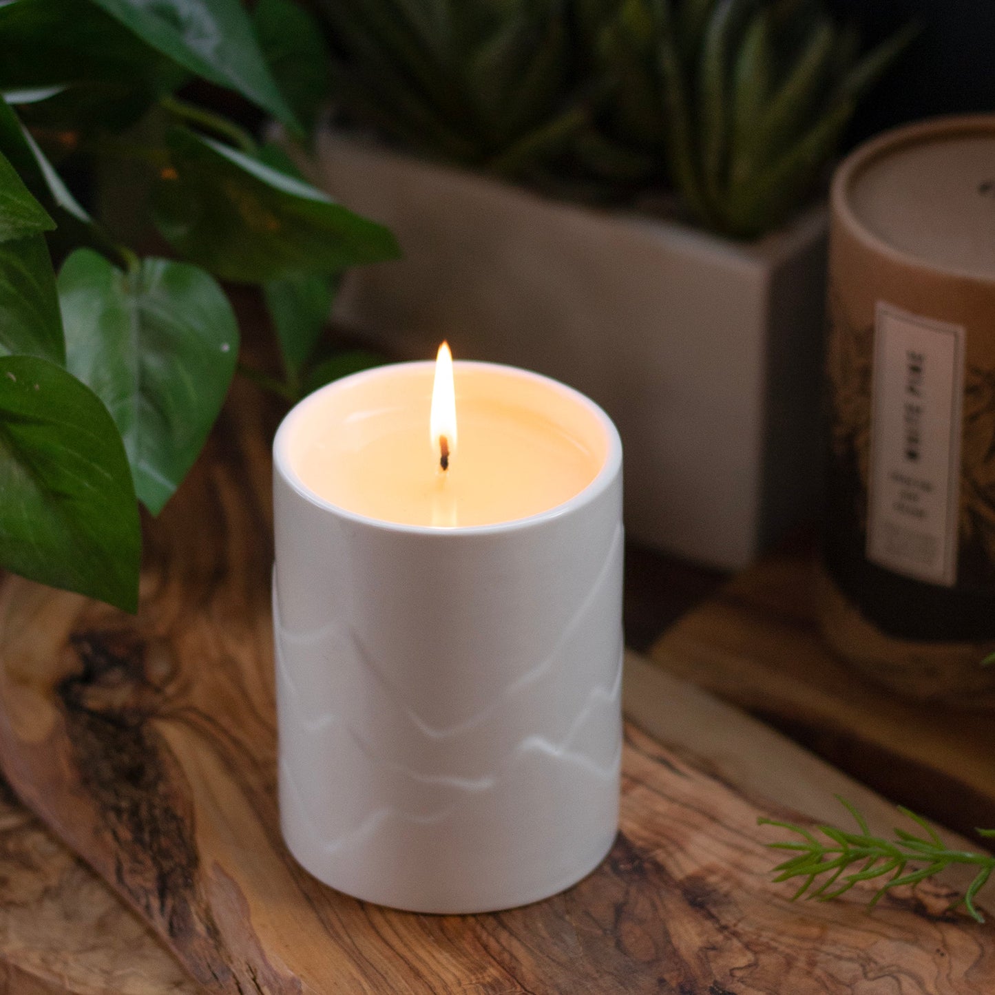 White Pine 12 oz. Balsam + Feather Mountain Candle