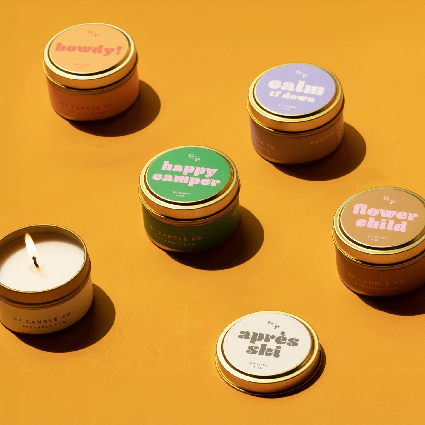 Après Ski 4 oz. Just Because Candle Tin