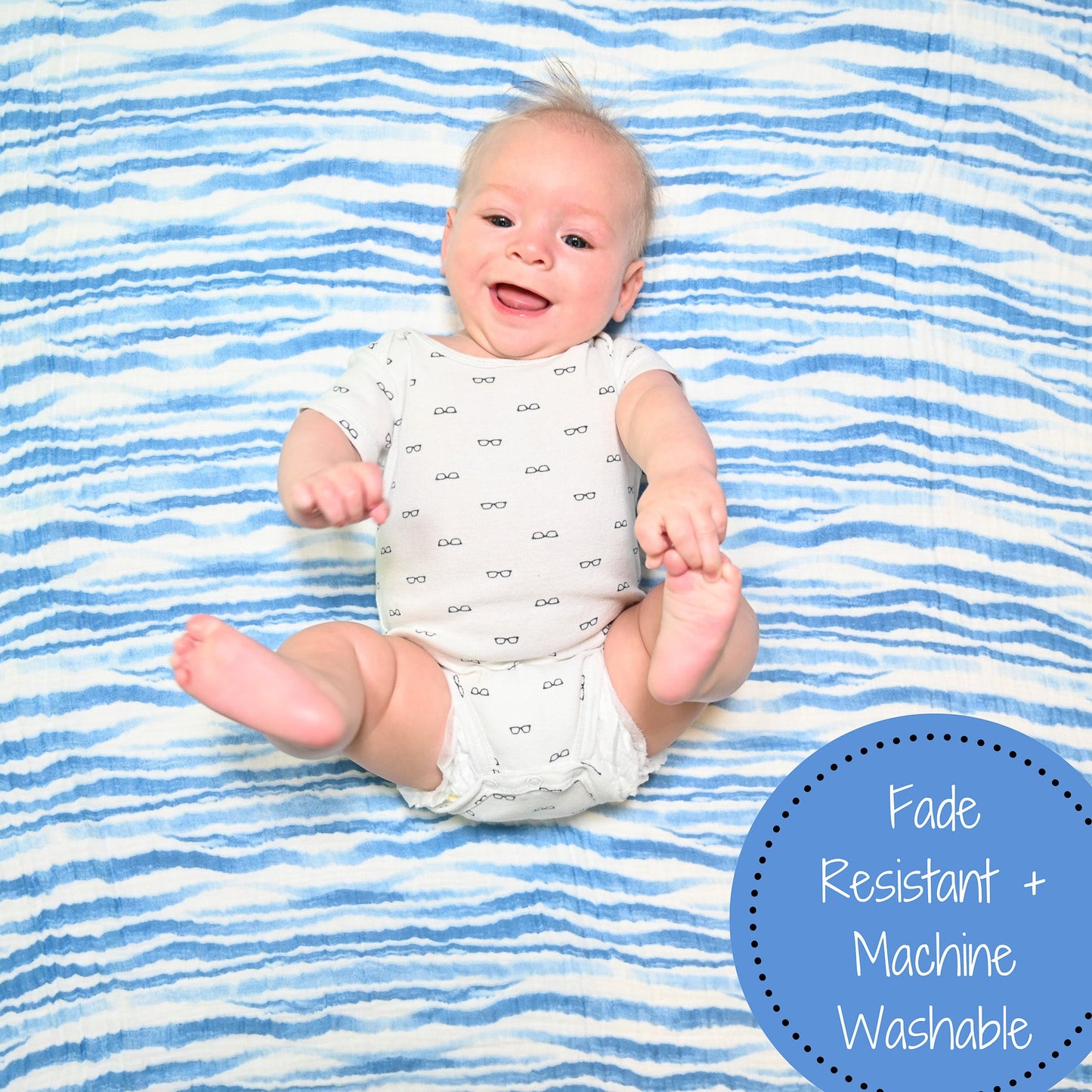 Waving At You Swaddle Blanket