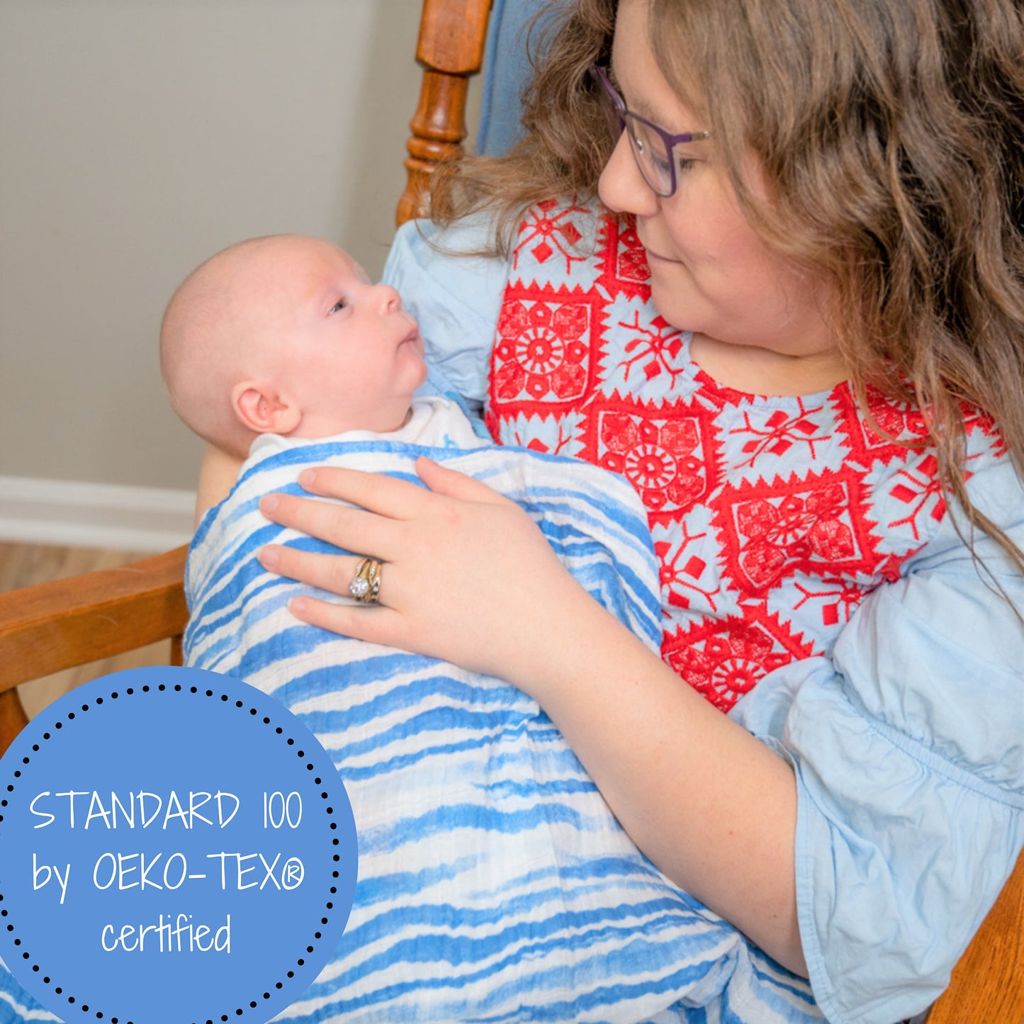 Waving At You Swaddle Blanket