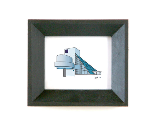Rock & Roll Hall of Fame | OH Art Print