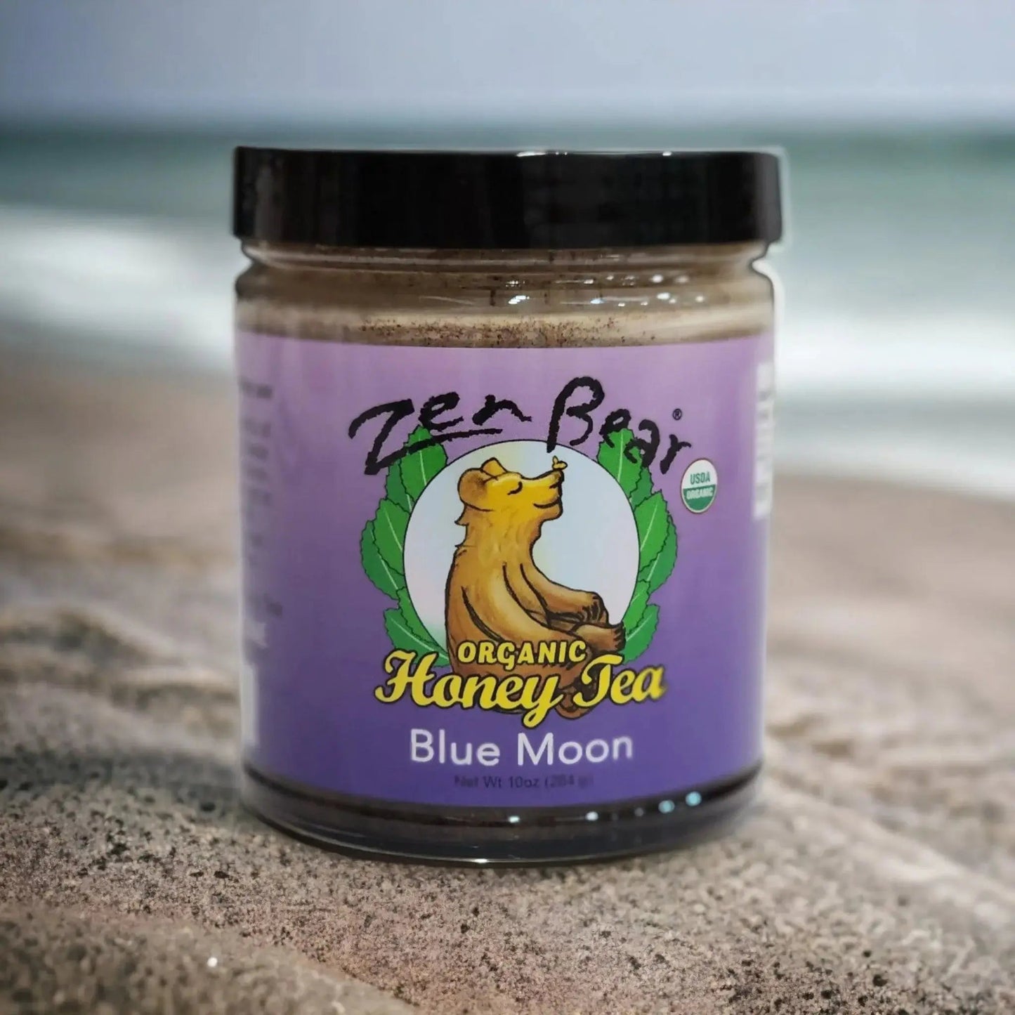 Blue Moon Honey Tea – Organic Blueberry Lavender Blend for Calm & Clarity (10 oz)