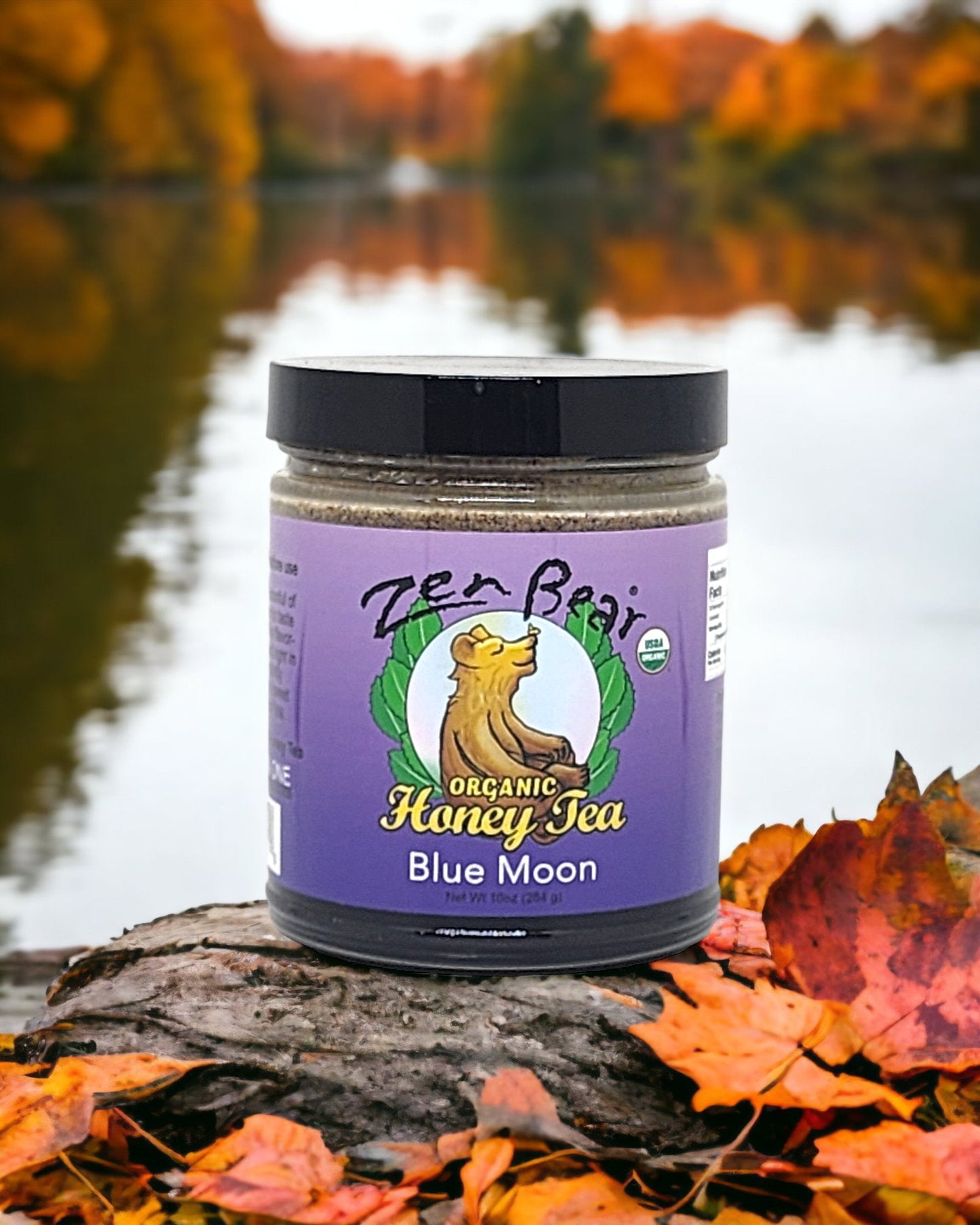 Blue Moon Honey Tea – Organic Blueberry Lavender Blend for Calm & Clarity (10 oz)