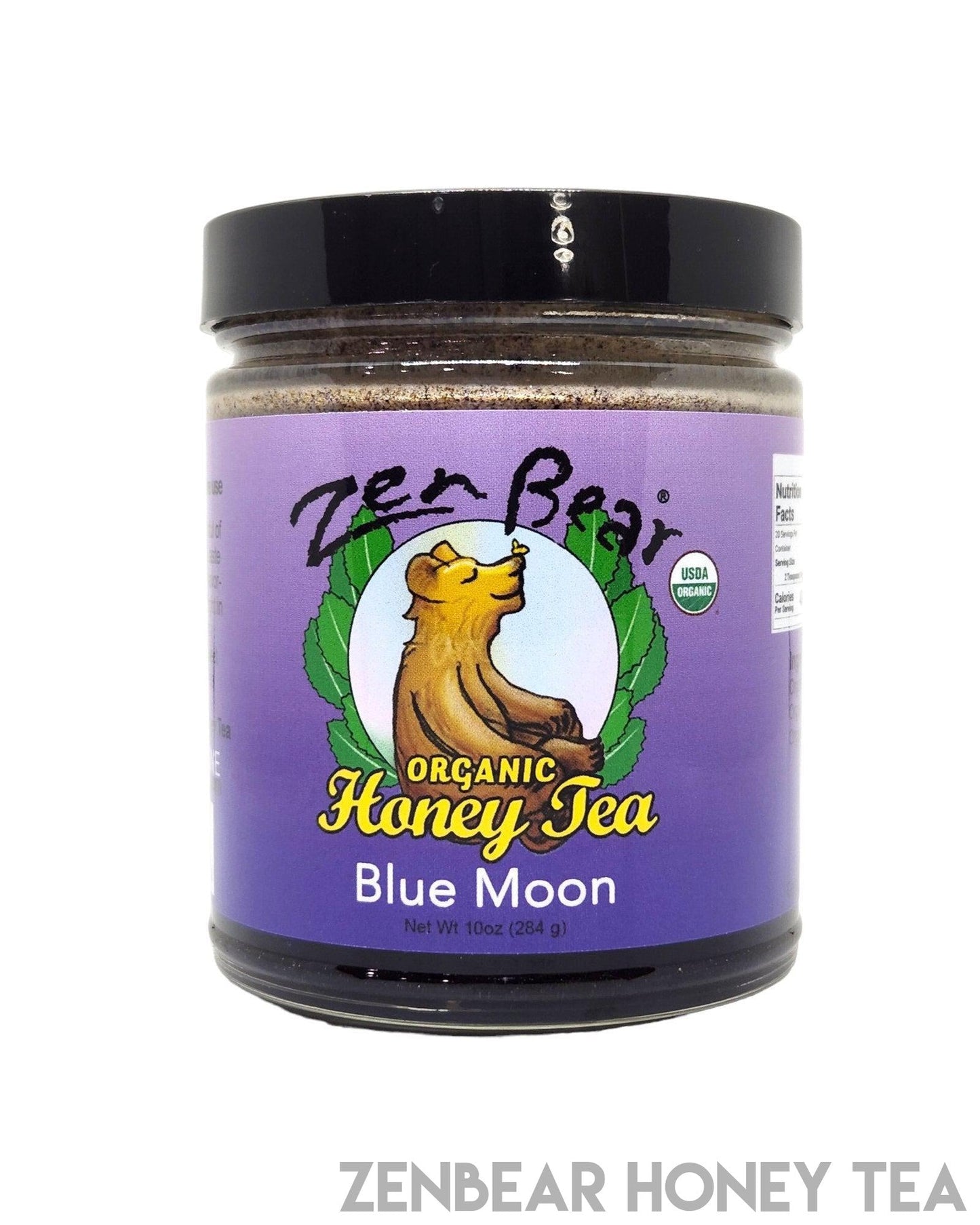 Blue Moon Honey Tea – Organic Blueberry Lavender Blend for Calm & Clarity (10 oz)