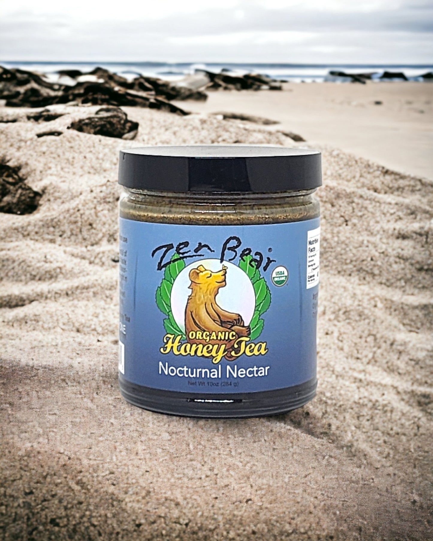 Nocturnal Nectar Honey Tea – Organic Herbal Blend for Restful Sleep (10 oz)