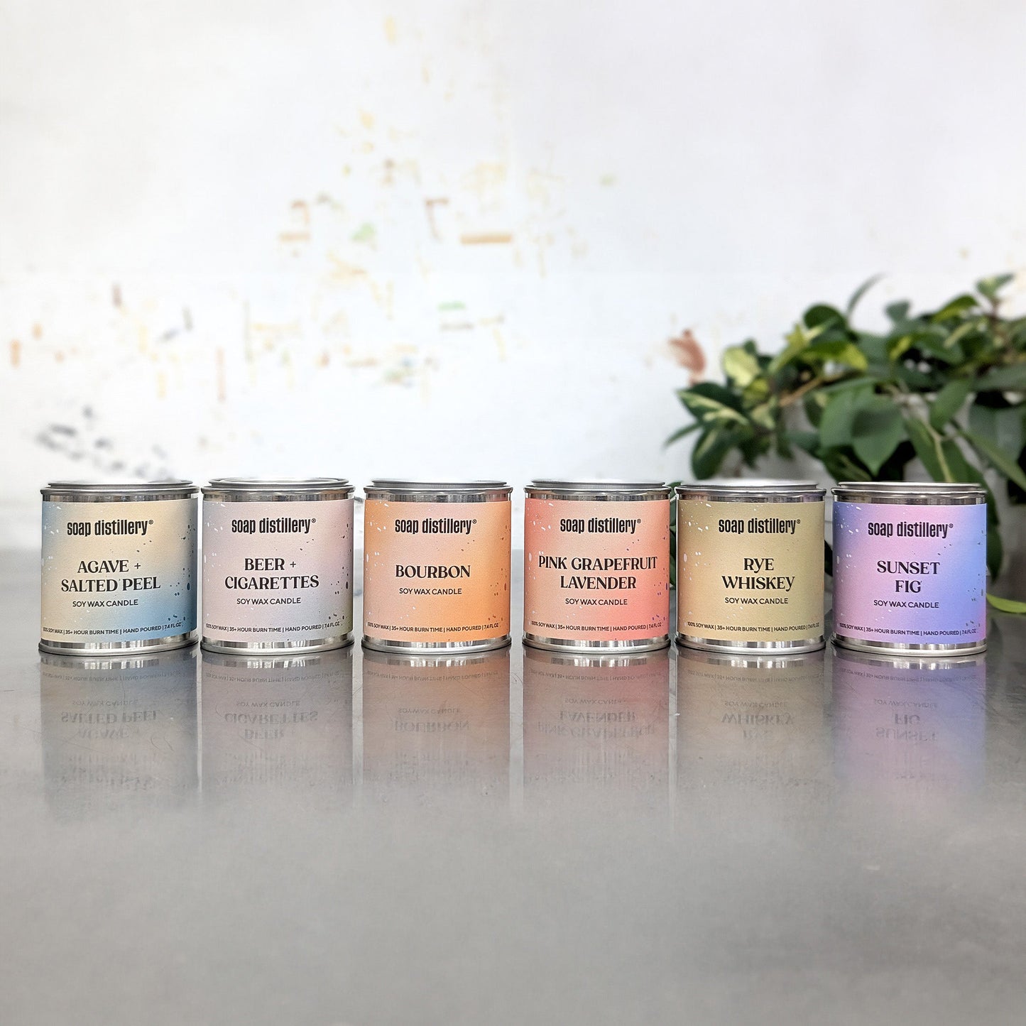 Rye Whiskey Soy Wax Candle