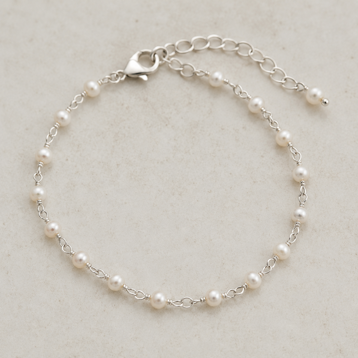 Sterling Silver Freshwater Pearl Bracelet