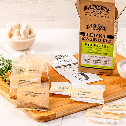 Black Pepper Jerky Making Kit | 12 oz | Nebraska Star Beef