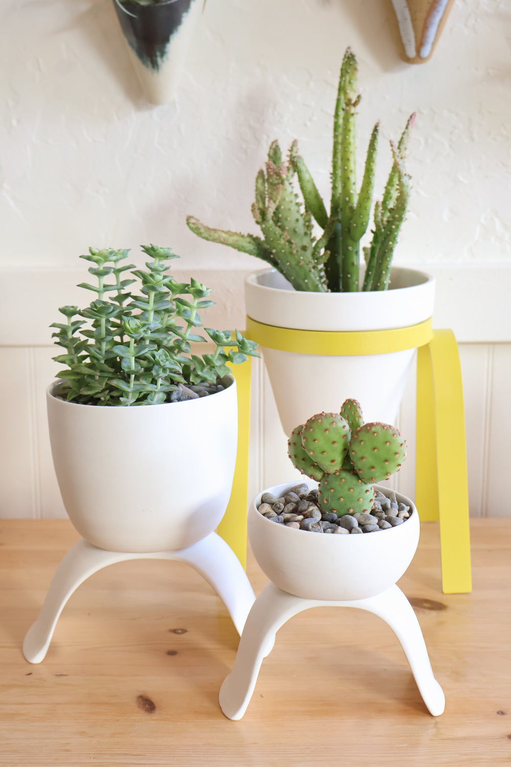 Ceramic Raised Plant Pot