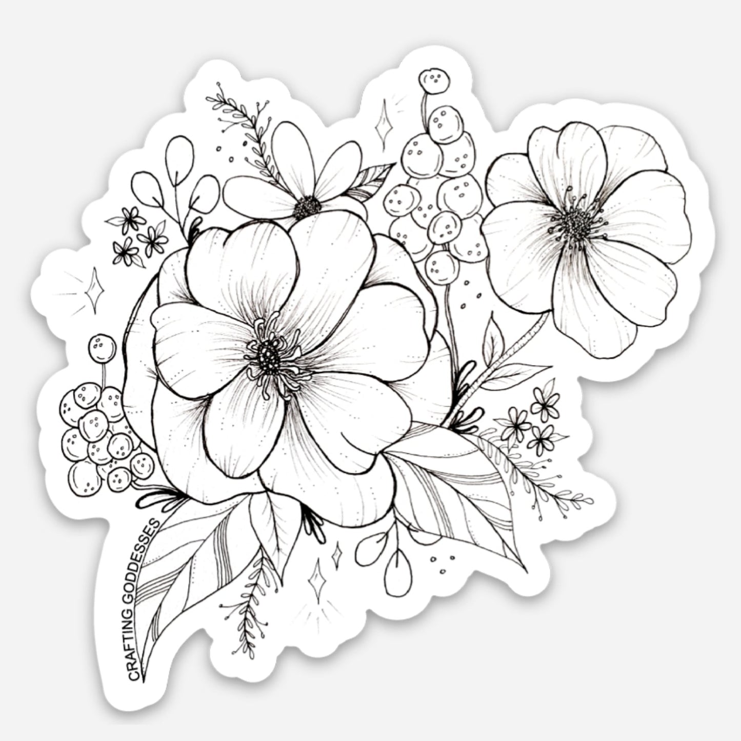 Sticker Exclusive - Botanical Original Art
