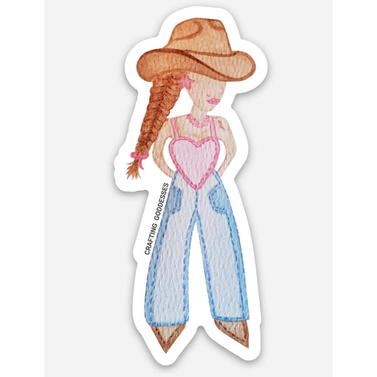 Sticker - Cowgirl