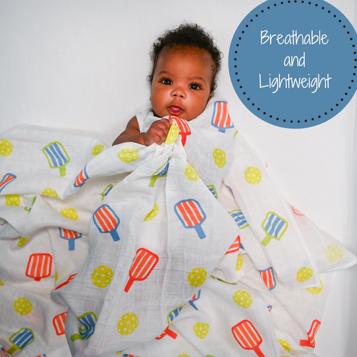 I Can't, I Have Pickleball Swaddle Blanket