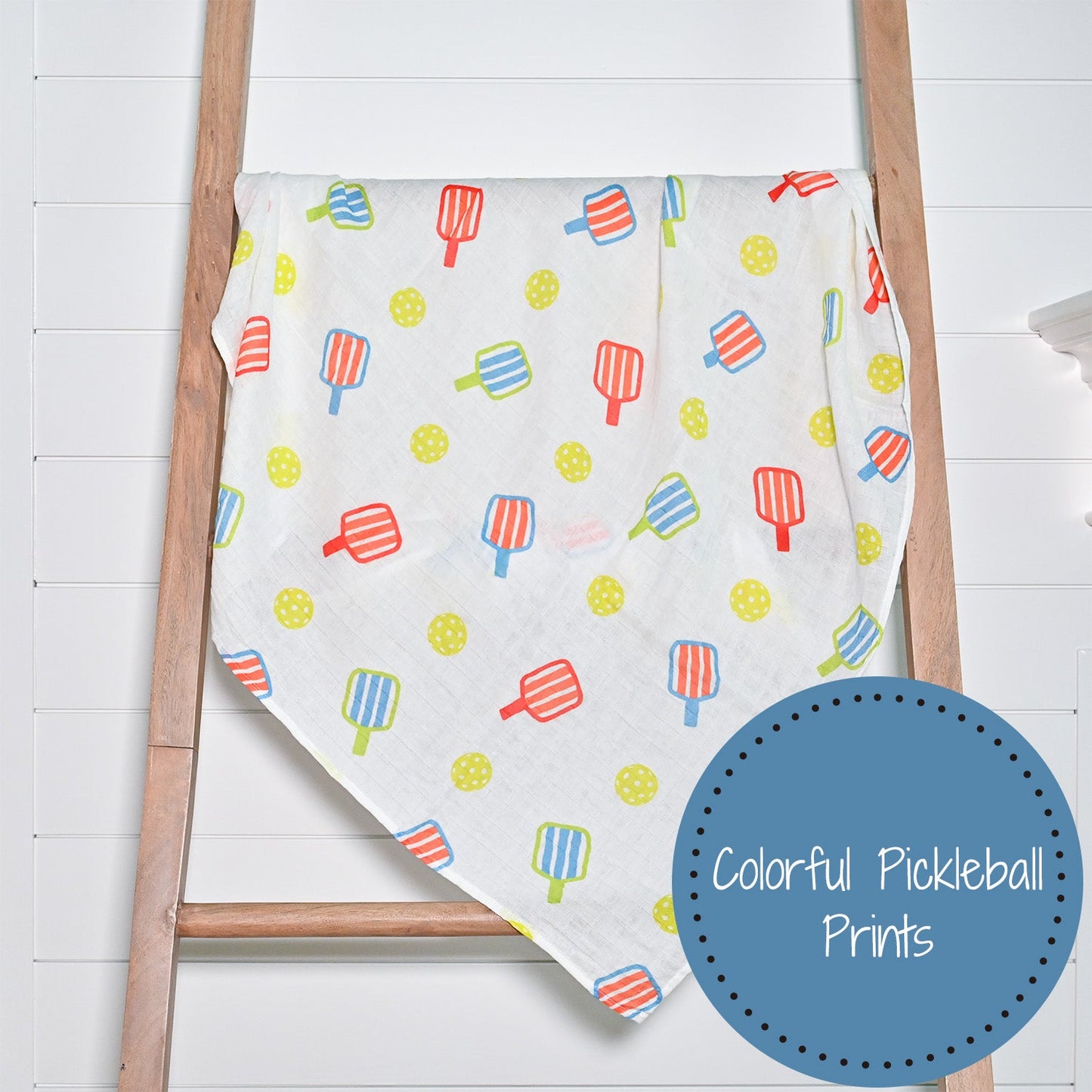 I Can't, I Have Pickleball Swaddle Blanket