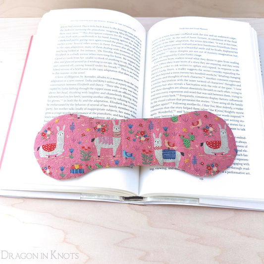 Pink Llama Book Weight