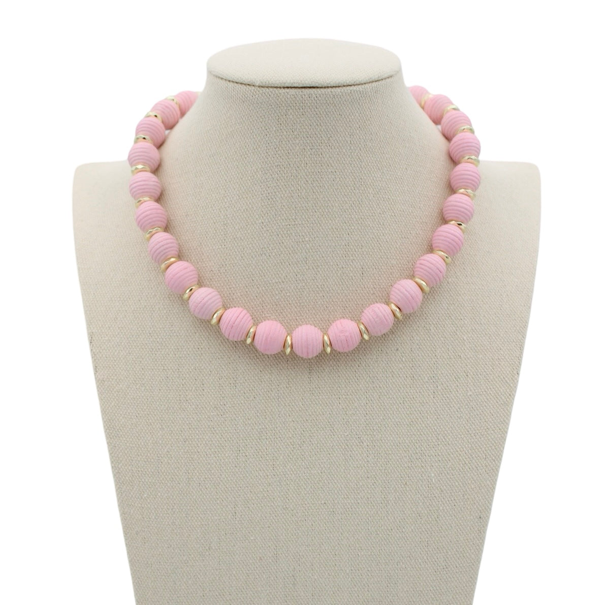 Bali Necklace - Pale Pink