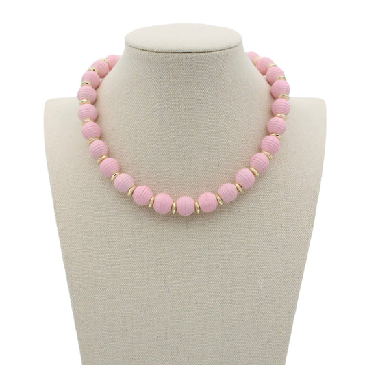 Bali Necklace - Pale Pink