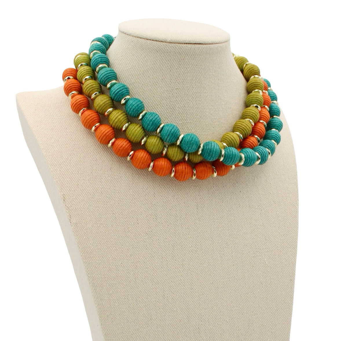 Bali Necklace - Orange