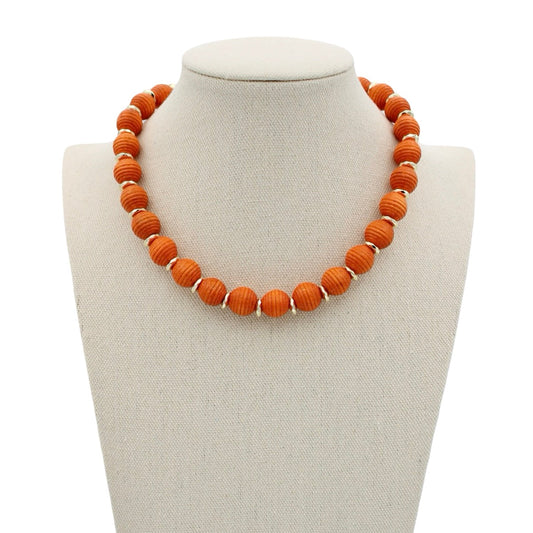 Bali Necklace - Orange