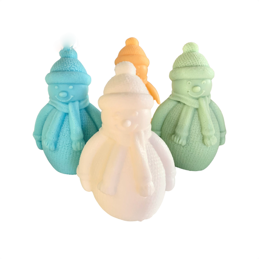 3D Snowman Soaps