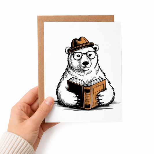 Polar Bear Greeting Card
