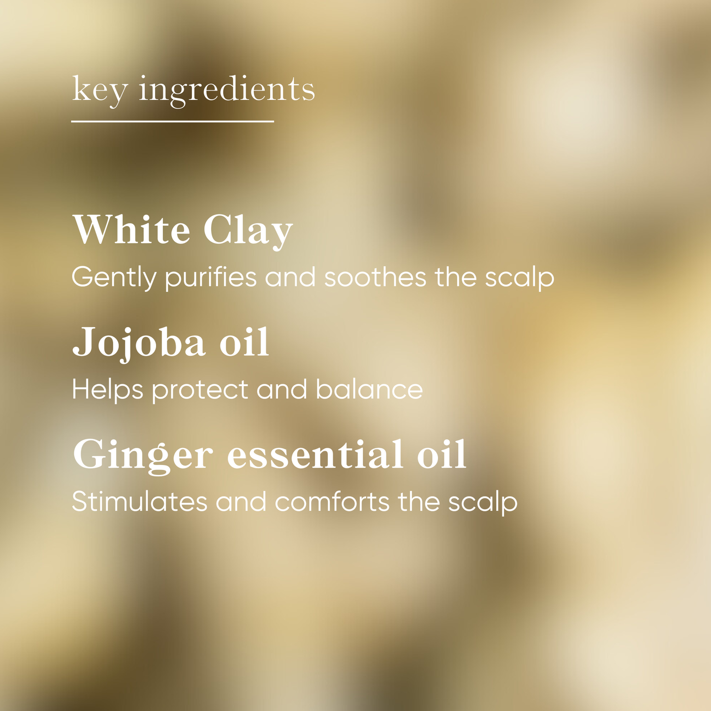 Kaolin & Ginger Soothing Solid Shampoo