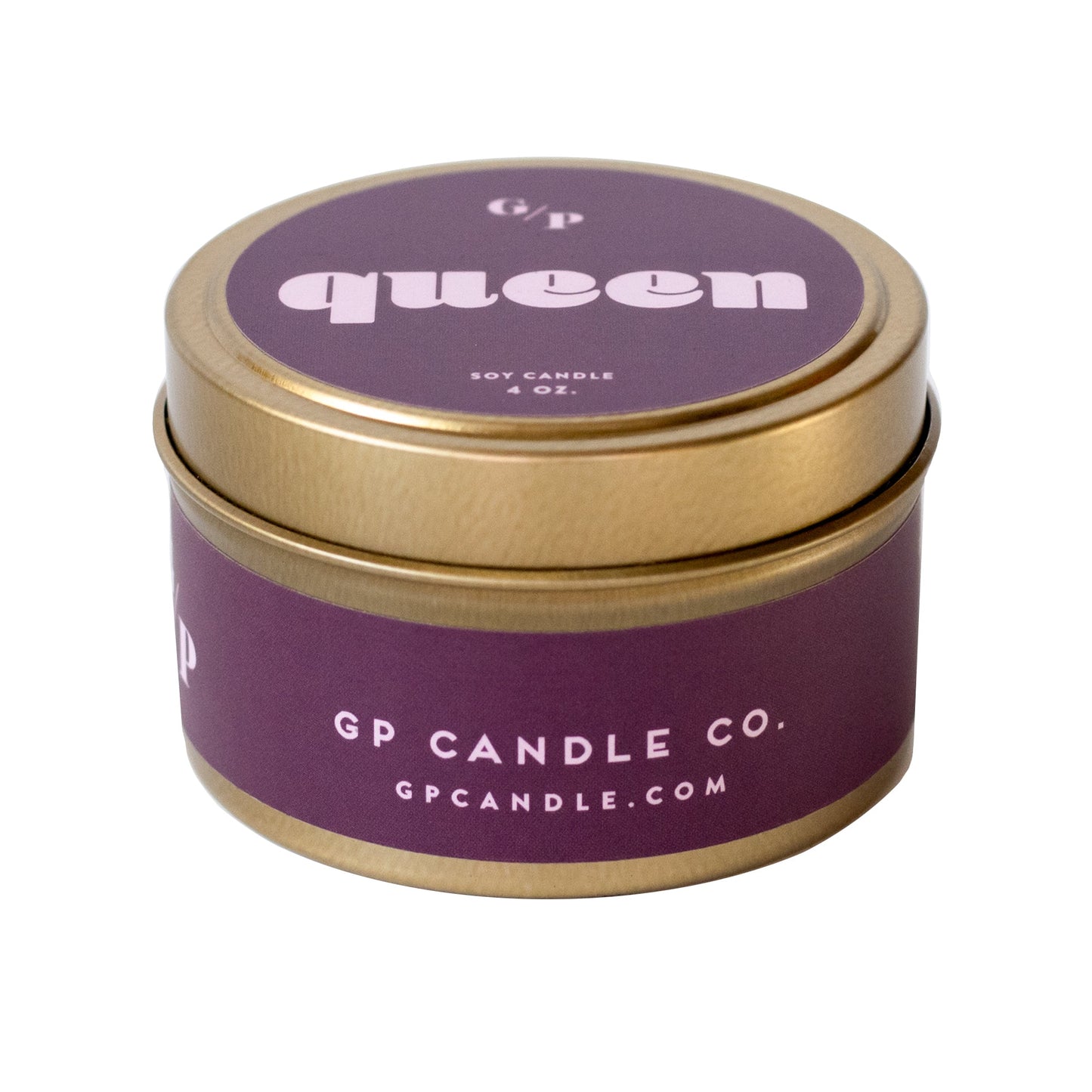 Queen 4 oz. Just Because Candle Tin
