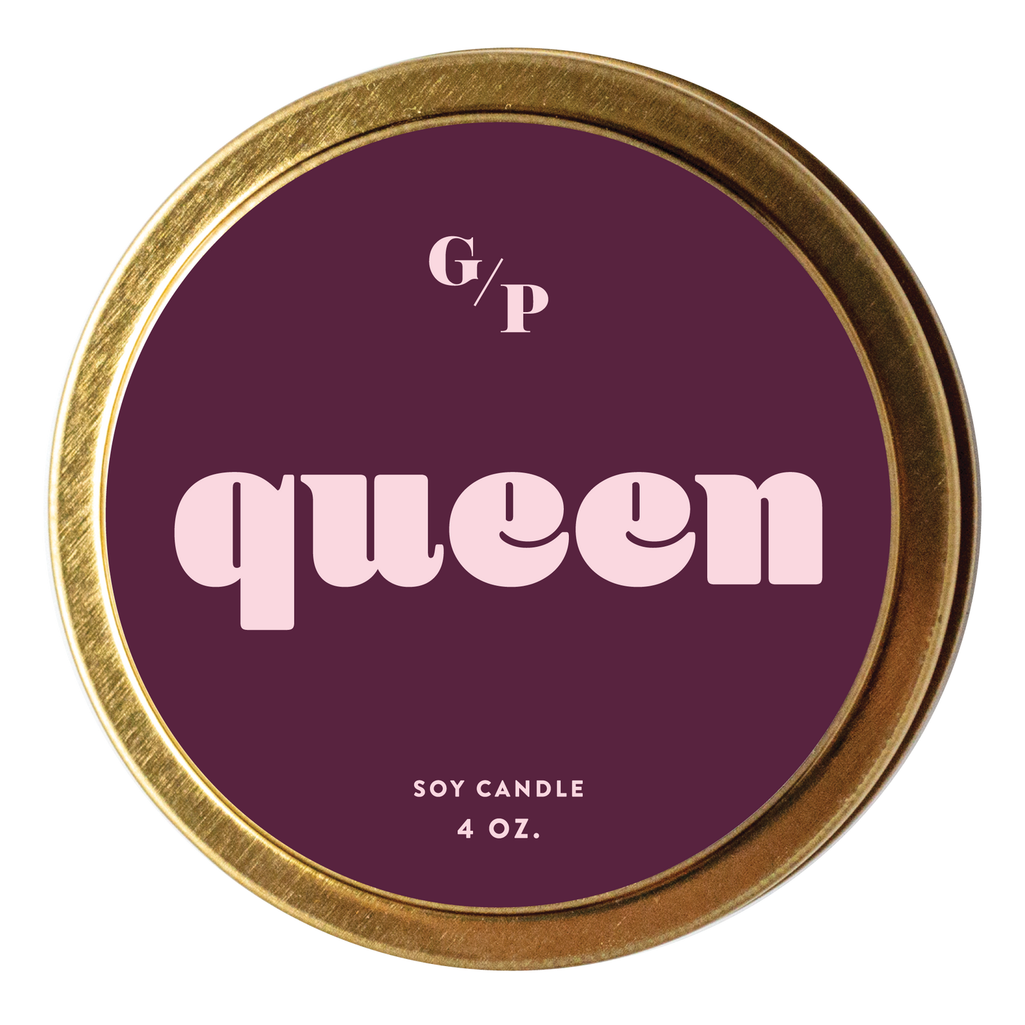 Queen 4 oz. Just Because Candle Tin
