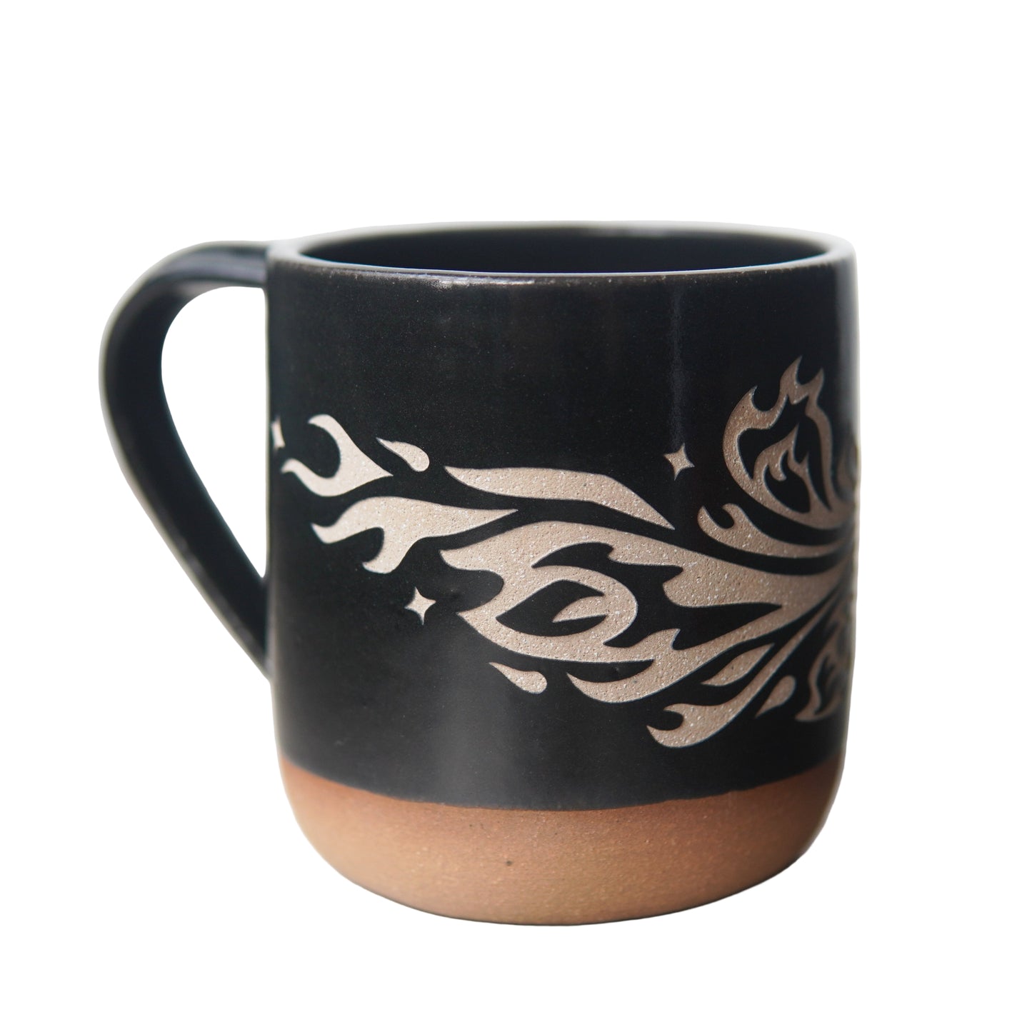 Phoenix Mug, Farmhouse Style Handmade Pottery