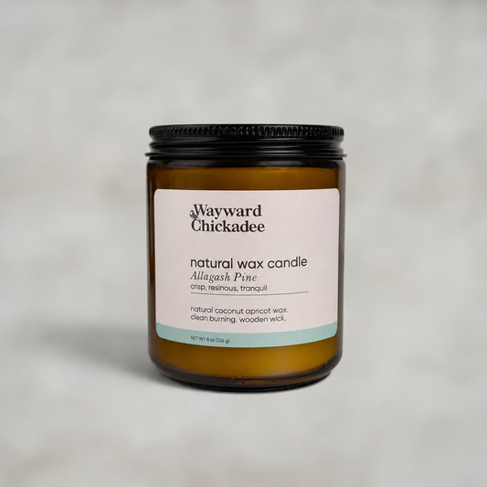 Allagash Pine scented candle