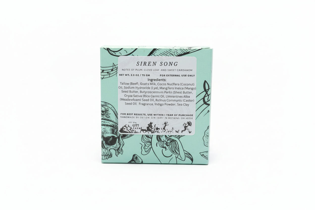 Siren Song Goat Milk & Tallow Shampoo Bar
