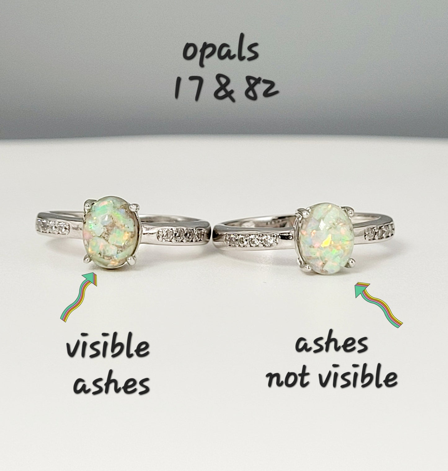 Bell's Vision Memorial Opal Ring