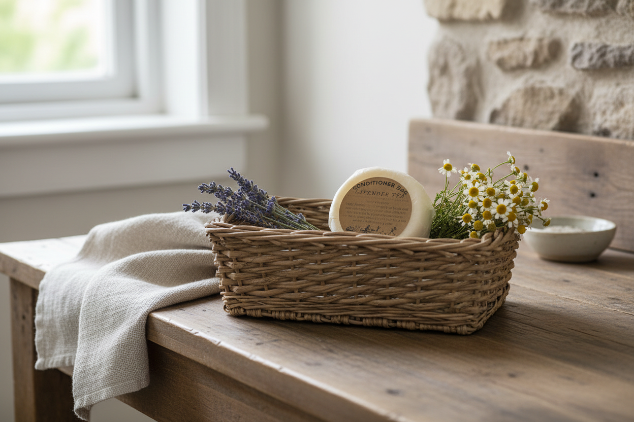 Lavender Tea Tallow Conditioner Bar