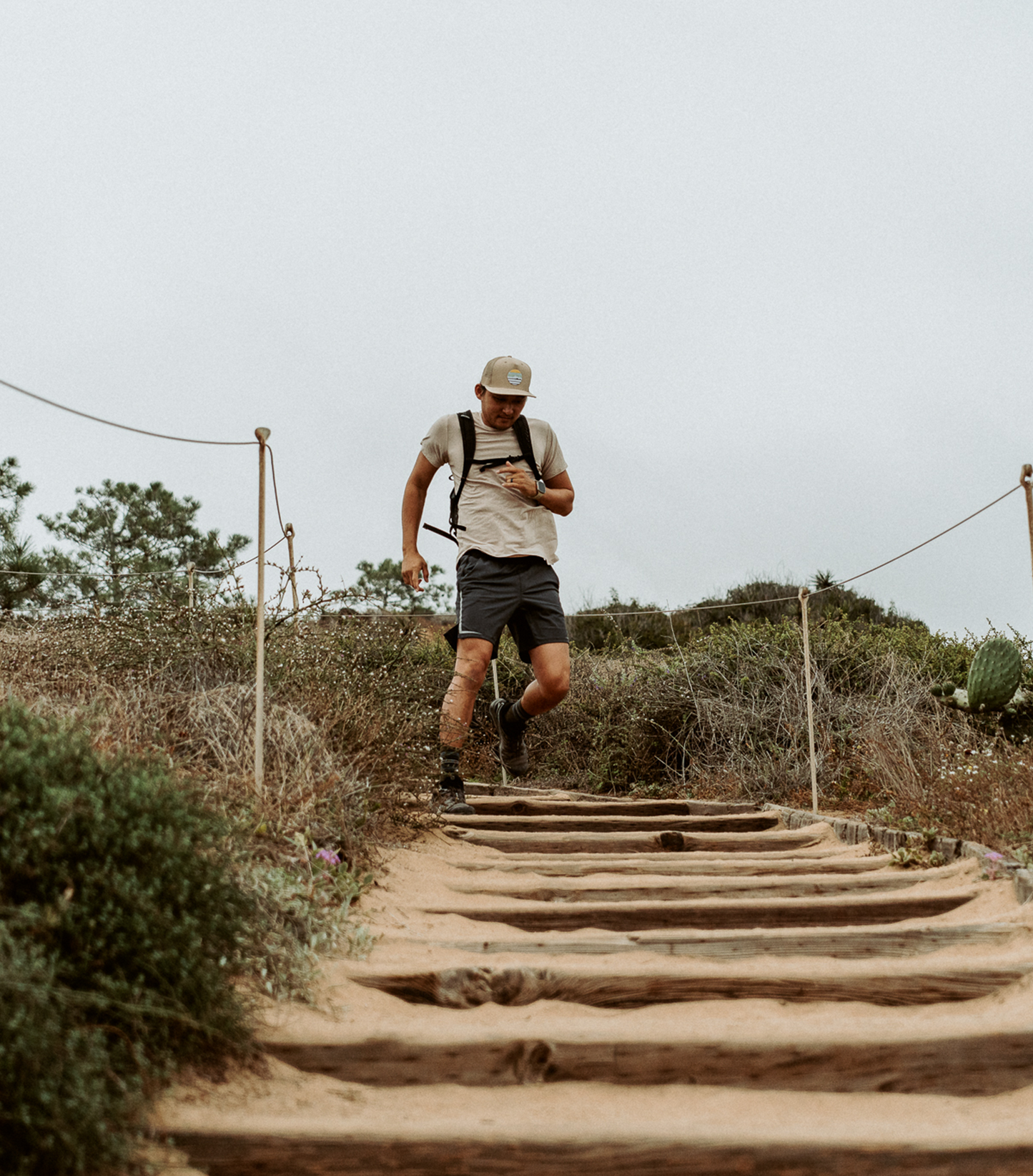 Bamboo Swift Curve-Hem T-Shirt - Heather Grey